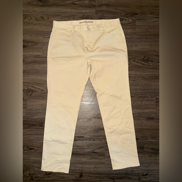 Rhone Pants Mens 38 Beige Khaki Commuter Performance Stretch Travel Chino - Picture 1 of 6